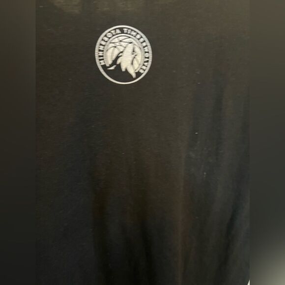 Black Lives Matter NBA Timberwolves Dri-Fit Short Sleeve Warm Up T-Shirt L - Picture 2 of 7